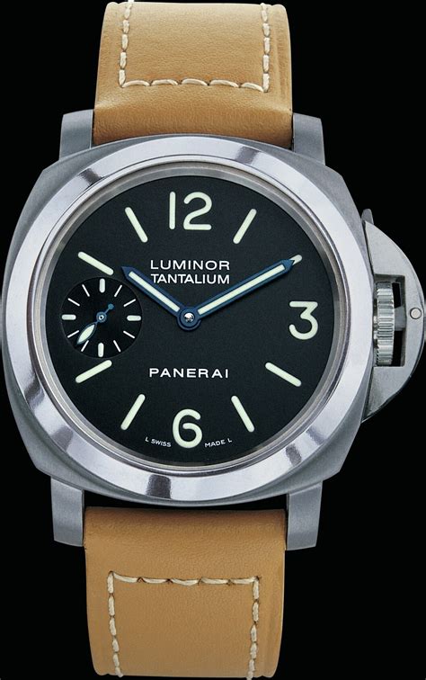 panerai luminor marina tantalium.